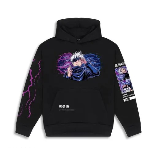 SATURU GOJO, THE GREAT ONE, JUJUTSU KAISEN ANIME HOODIE FOR GOJOS FANS - 81% OFF